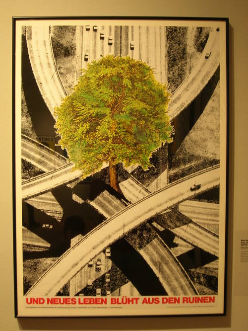 Nature in the autobahn