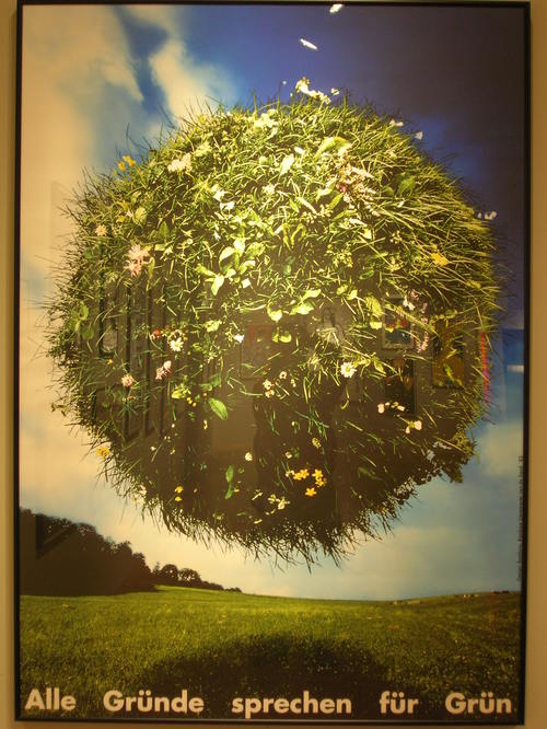 German Green Party Poster