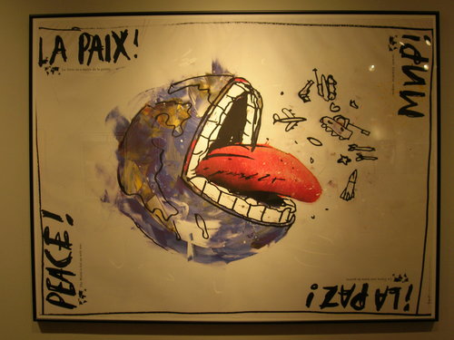 Peace (Earth rejecting our material posessions)